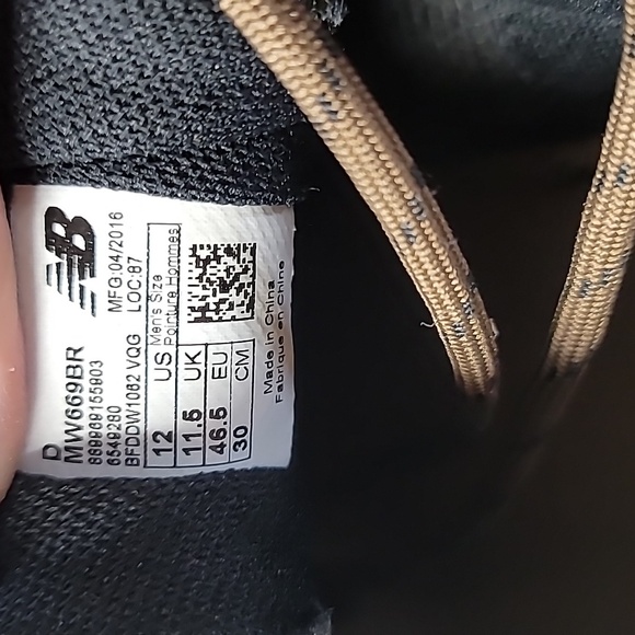 New Balance 669 MW669BR 12 D Brown Athletic Walking Hiking Trail Shoes Sneakers - Picture 7 of 7